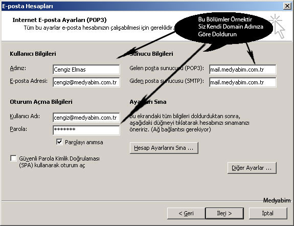 Microsoft Outlook XP Kurulumu